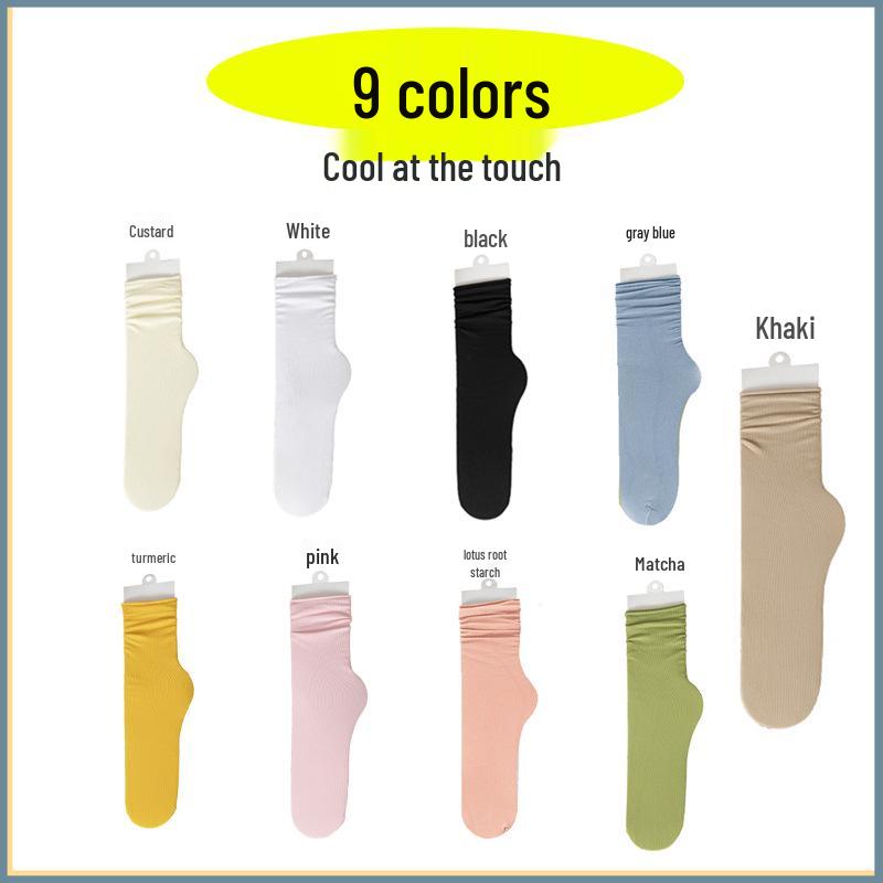 Женские модные тонкие велюровые носки до середины икры - Черные, Дышащие, Летний стиль Khaki
Женские модные тонкие велюровые носки до середины икры - Черные, Дышащие, Летний стиль Khaki