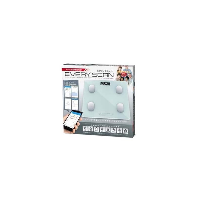 hack Smartphone linked Body composition meter Everyscan Approximately W26 x D2.5 x H26cm HAC3430
hack Smartphone linked Body composition meter Everyscan Approximately W26 x D2.5 x H26cm HAC3430