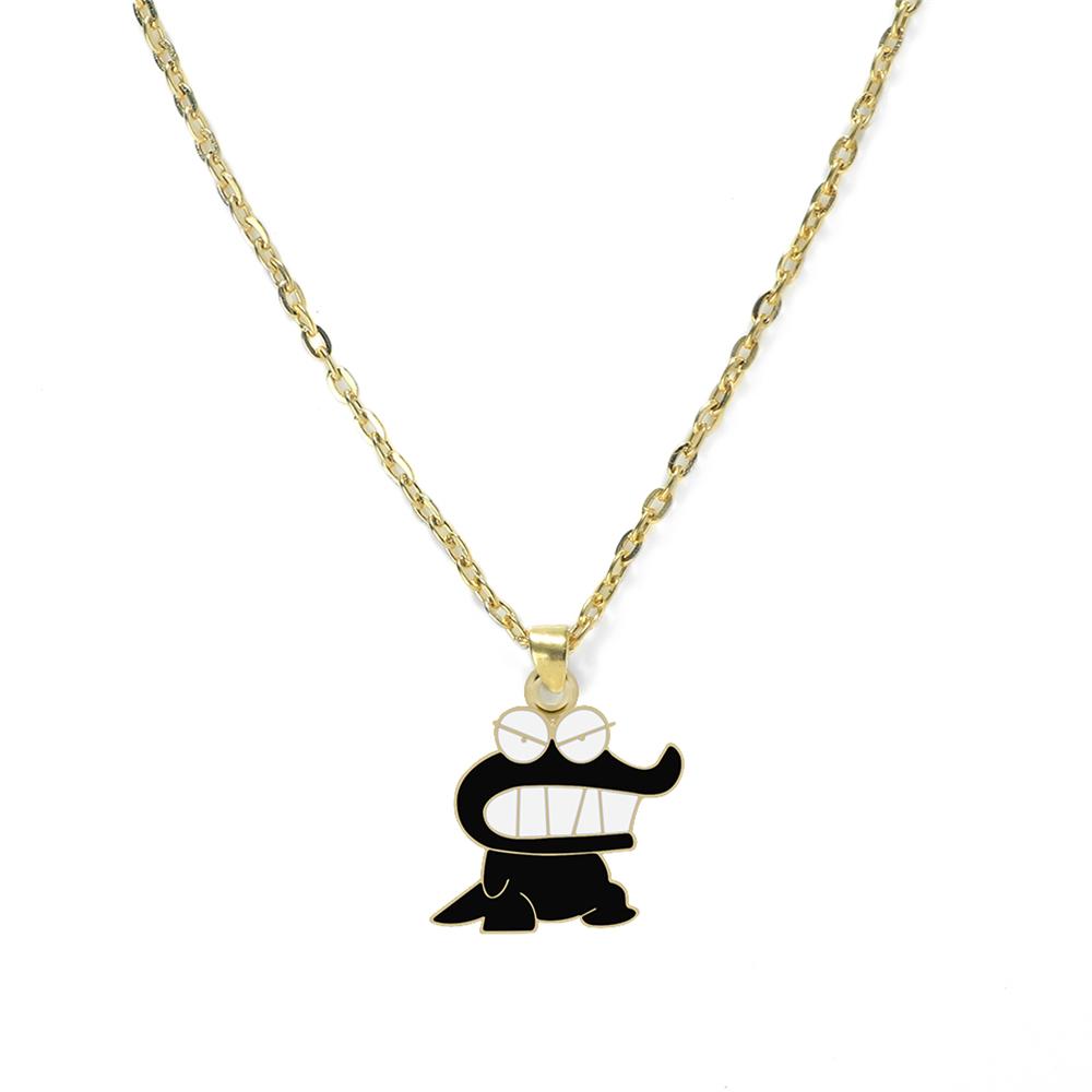 Cute Angry Crocodile Pendant Necklaces for Women Creative Cartoon Animals Golden Alloy Chain Lobster Clasp Fashion Jewelry Gifts
Cute Angry Crocodile Pendant Necklaces for Women Creative Cartoon Animals Golden Alloy Chain Lobster Clasp Fashion Jewelry Gifts