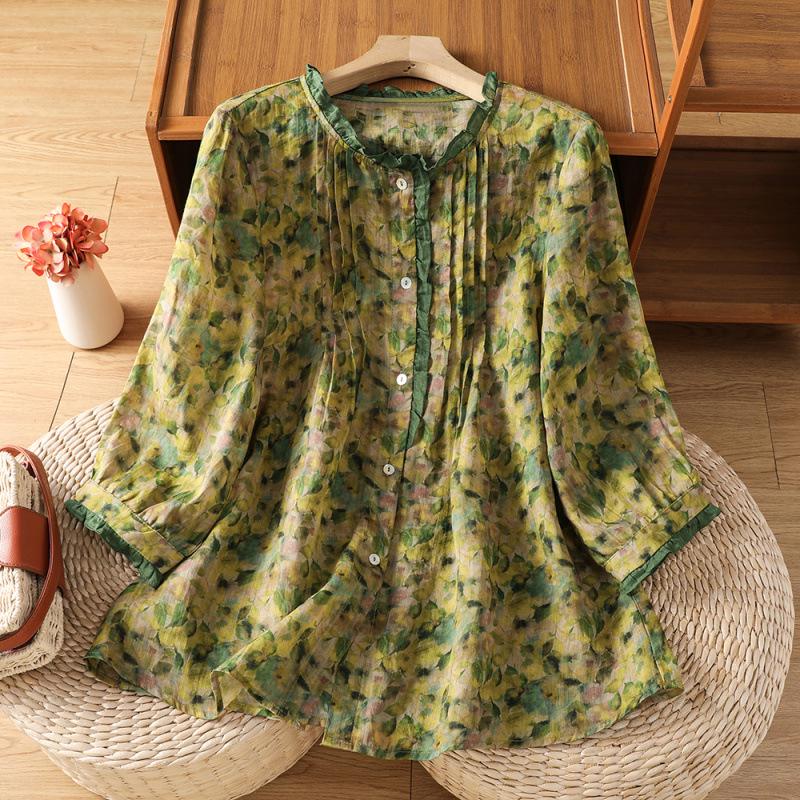 2026 Plus Size Women s Pure Ramie Summer Loose Green Top Medium зелёный
2026 Plus Size Women s Pure Ramie Summer Loose Green Top Medium зелёный