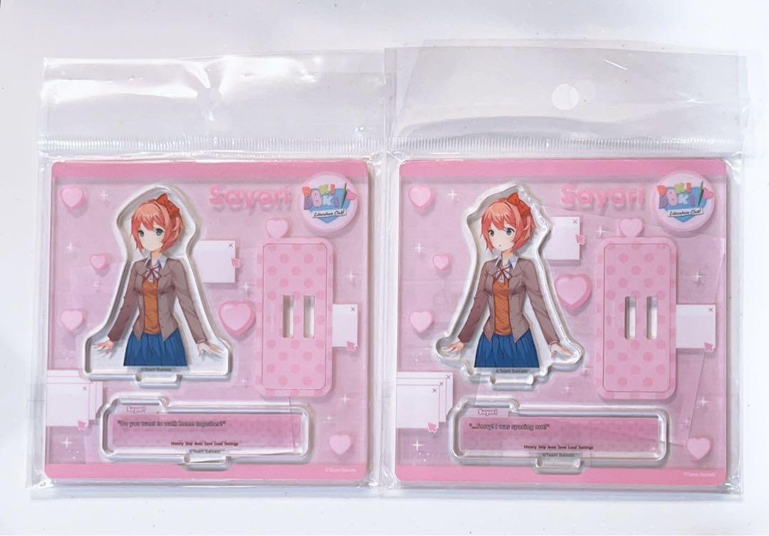 Б/у Doki Doki Literature Club Sayori акриловая подставка 2 типа набор ограниченный Япония
Б/у Doki Doki Literature Club Sayori акриловая подставка 2 типа набор ограниченный Япония