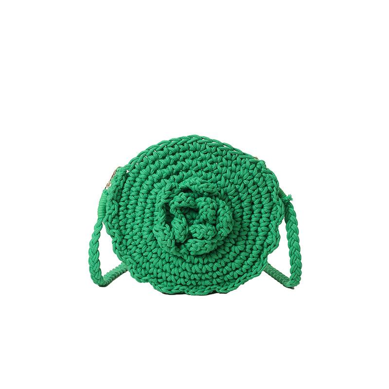 Hook Flower Small Round Bag, Candy-colored Messenger Mobile Phone Bag, Cute Versatile Shoulder Bag for Women зелёный
Hook Flower Small Round Bag, Candy-colored Messenger Mobile Phone Bag, Cute Versatile Shoulder Bag for Women зелёный