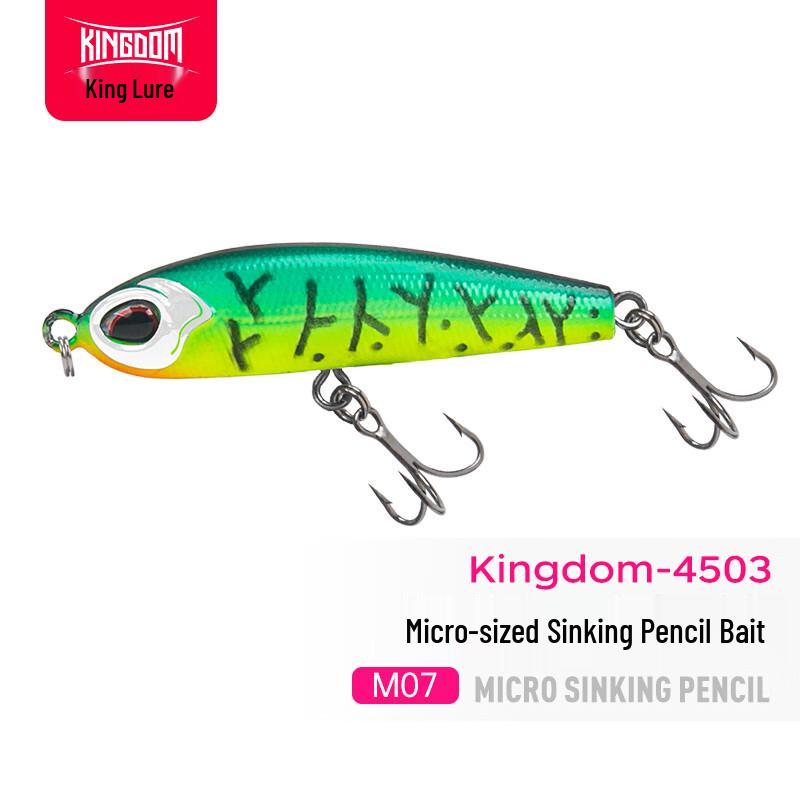 King Lure Freshwater Long-Casting Sinking Pencil Lure
King Lure Freshwater Long-Casting Sinking Pencil Lure