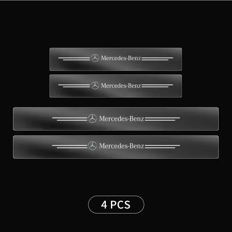 4pcs Car Door Sill Protector Stickers Transparent Decor Decal Threshold Strip for Mercedes Benz W211 W204 W210 W203 CLA GLA
4pcs Car Door Sill Protector Stickers Transparent Decor Decal Threshold Strip for Mercedes Benz W211 W204 W210 W203 CLA GLA