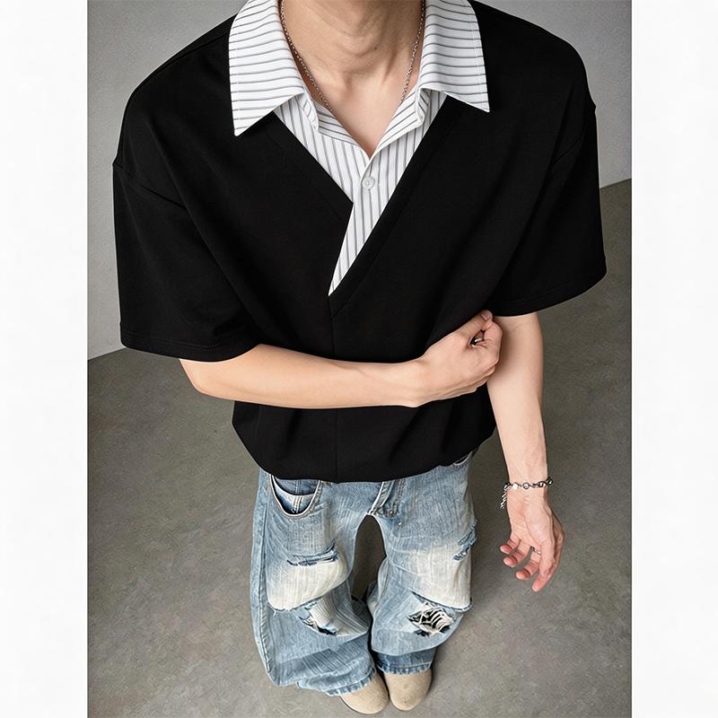 Summer Solid Color Men s Short Sleeved T-shirt Thin Business Men s Casual Sports T-shirt 2XL чёрный
Summer Solid Color Men s Short Sleeved T-shirt Thin Business Men s Casual Sports T-shirt 2XL чёрный
