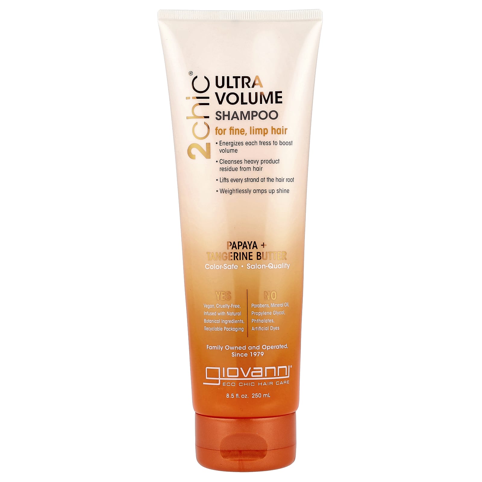 2Chic®, Ultra Volume Shampoo, For Fine, Weak Hair, Papaya + Tangerine Butter, 250 Ml (8.5 Fl Oz)
2Chic®, Ultra Volume Shampoo, For Fine, Weak Hair, Papaya + Tangerine Butter, 250 Ml (8.5 Fl Oz)