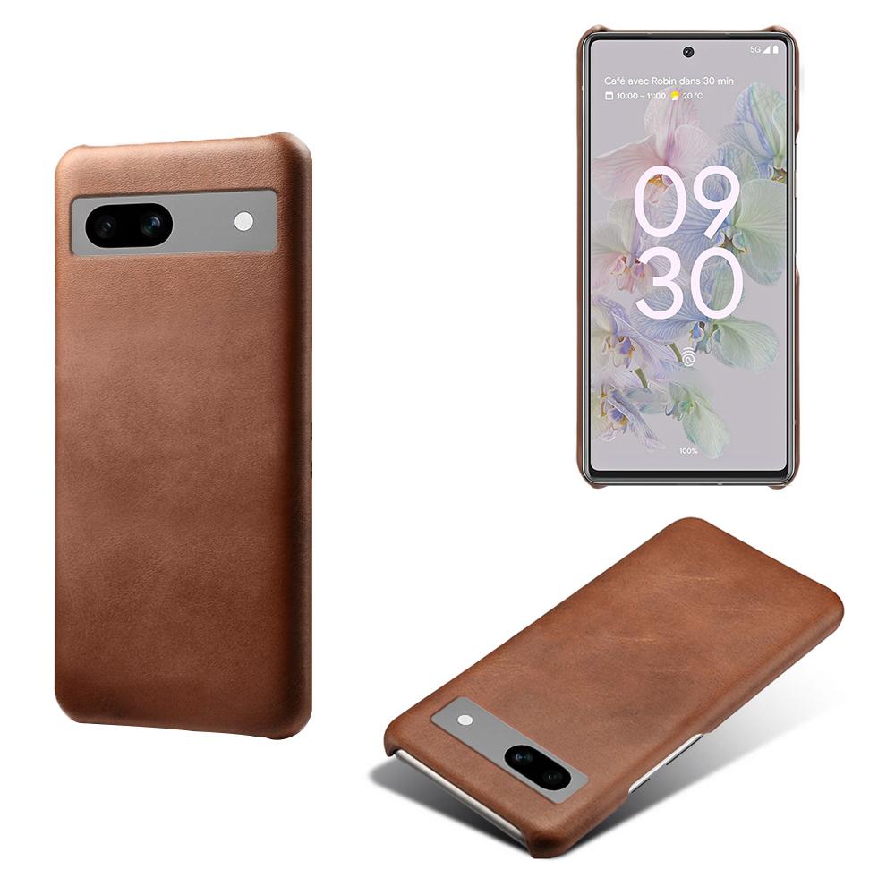 Protective Phone Cover for Google Pixel 7a,PU Leather Coated PC Calf Textured Shockproof Slim Mobile Phone Case Brown
Protective Phone Cover for Google Pixel 7a,PU Leather Coated PC Calf Textured Shockproof Slim Mobile Phone Case Brown