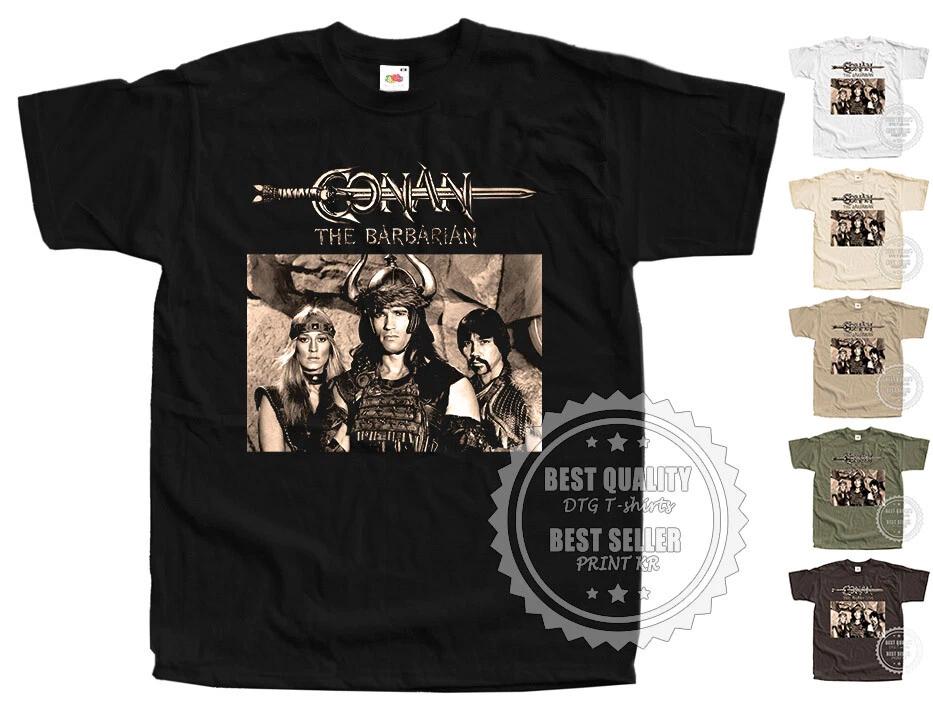 Conan the Barbarian 1982 T SHIRT v28 Poster BLACK Beige Brown sizes S to 5XL M
Conan the Barbarian 1982 T SHIRT v28 Poster BLACK Beige Brown sizes S to 5XL M