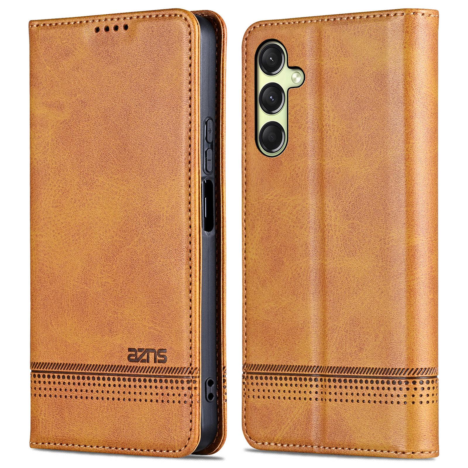 AZNS For Samsung Galaxy A16 5G/A16 4G Case Cowhide Texture PU Leather Wallet Phone Cover Brown
AZNS For Samsung Galaxy A16 5G/A16 4G Case Cowhide Texture PU Leather Wallet Phone Cover Brown
