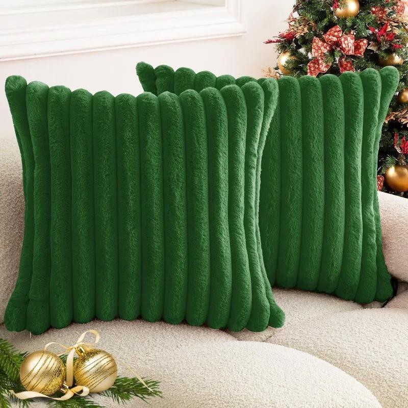 Faux Rabbit Fur Cushion Cover Plush Pillow Cover Soft Fluffy Striped Cushion Cover Decorative Pillows Luxury Home Decor for Sofa 1pc 30x50cm
Faux Rabbit Fur Cushion Cover Plush Pillow Cover Soft Fluffy Striped Cushion Cover Decorative Pillows Luxury Home Decor for Sofa 1pc 30x50cm