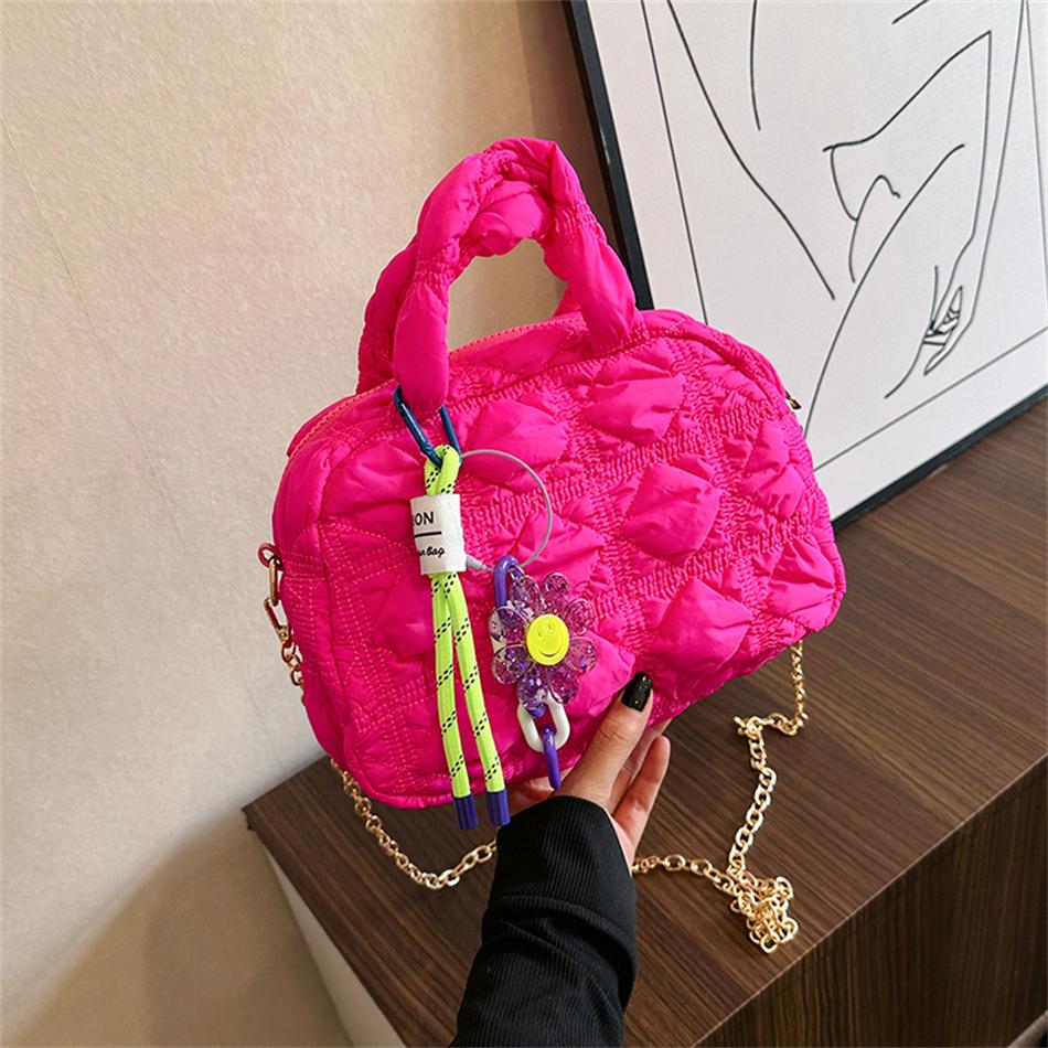 Nylon Plus Cotton Shoulder Bag For Women Crossbody Bags Padded Checked Bag Feminine Travel Bags Cute Bags Fashion Quality
Nylon Plus Cotton Shoulder Bag For Women Crossbody Bags Padded Checked Bag Feminine Travel Bags Cute Bags Fashion Quality