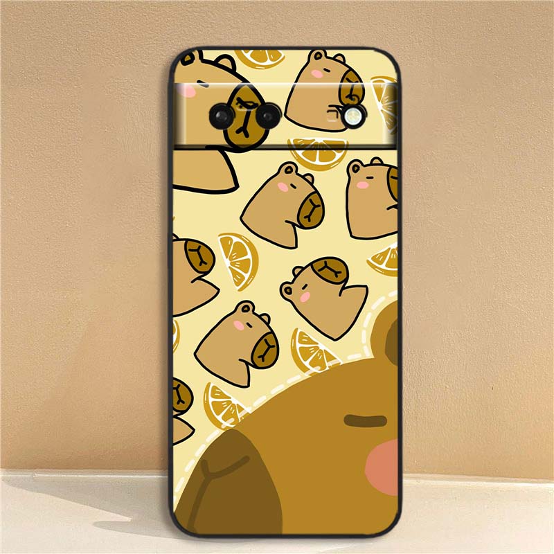 Cartoon Anime Capibala Art For Google Pixel 10 9a 9 8A 8 7 7A 6 6A Pro XL 2024 5G Black Soft TPU Silicone Phone Case Google Pixel 6a
Cartoon Anime Capibala Art For Google Pixel 10 9a 9 8A 8 7 7A 6 6A Pro XL 2024 5G Black Soft TPU Silicone Phone Case Google Pixel 6a