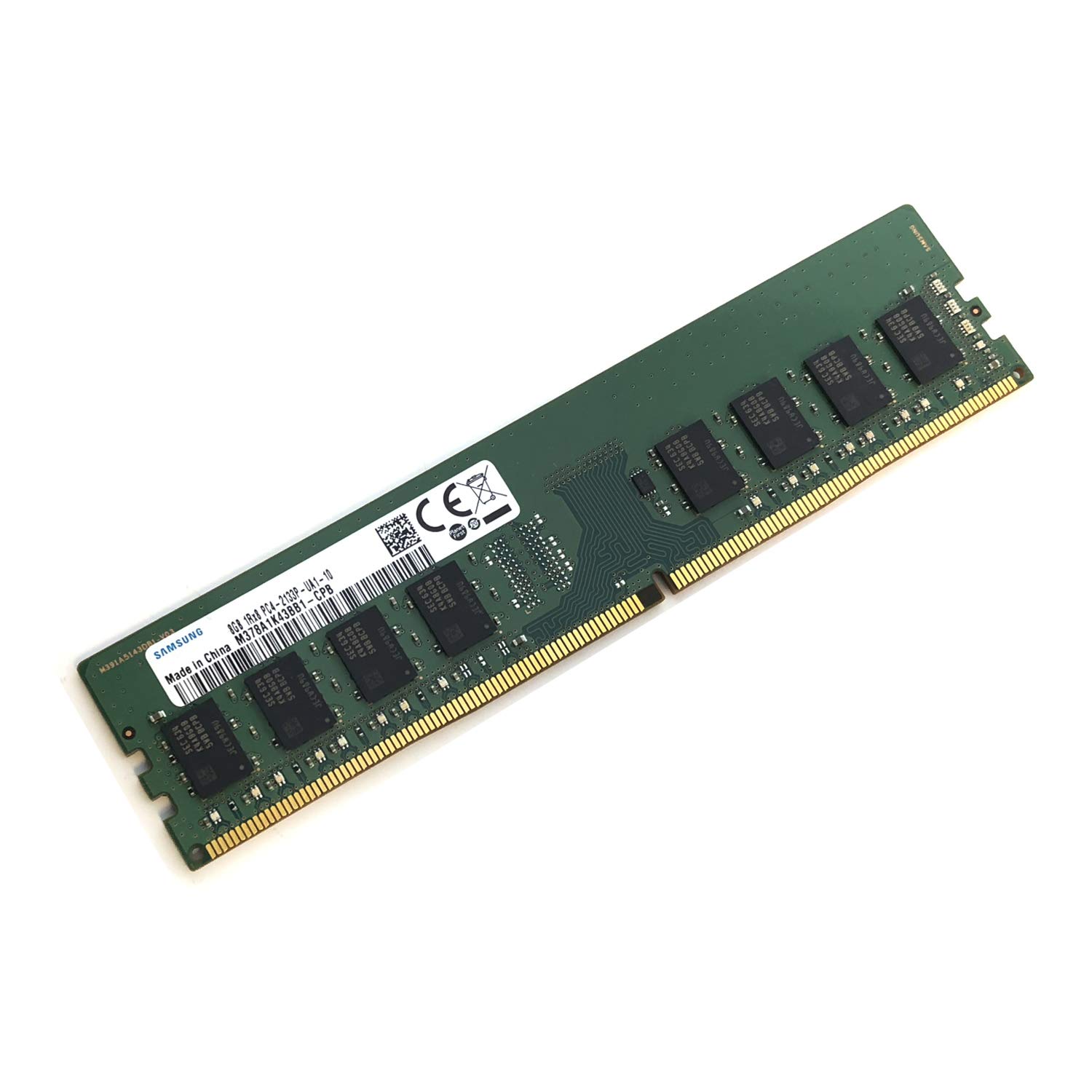 SAMSUNG Samsung 8GB 1Rx8 DIMM 288pin Desktop PC Memory Model Single Side Mount PC4-2133P-UA1-10 Number M378A1K43BB1-CPB (1Rx8) чорний
SAMSUNG Samsung 8GB 1Rx8 DIMM 288pin Desktop PC Memory Model Single Side Mount PC4-2133P-UA1-10 Number M378A1K43BB1-CPB (1Rx8) чорний