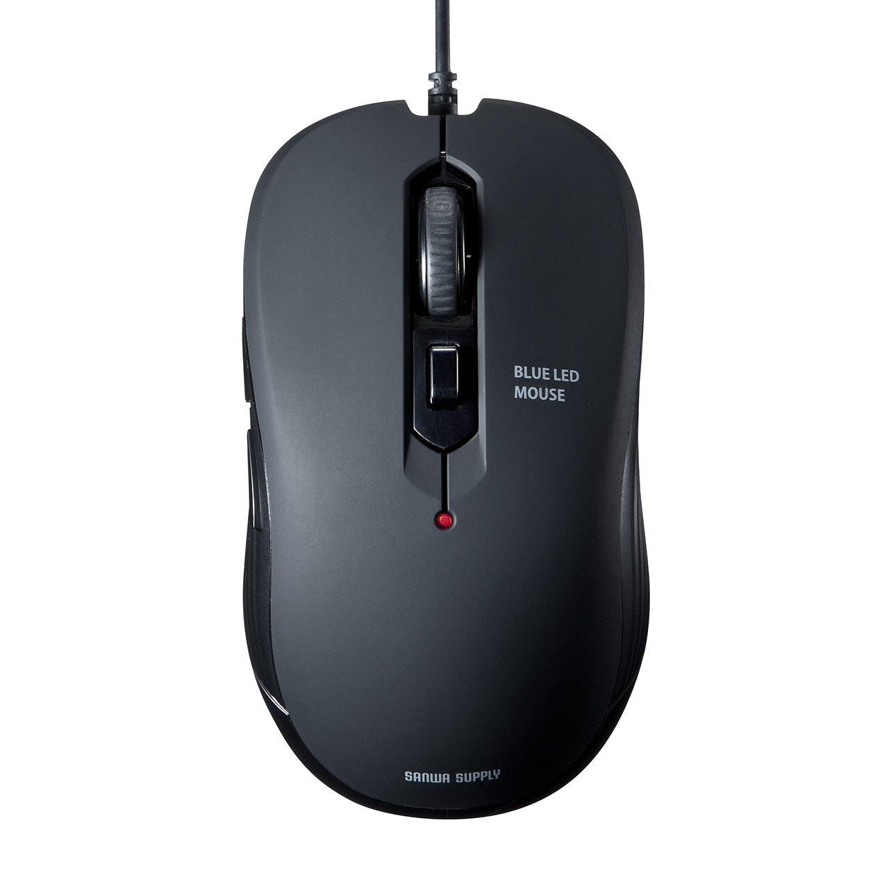 E-Supply Wired Mouse, Cable Connection, Blue LED, 5 Buttons, DPI Switching, Rubberized Finish, Symmetrical, Left-Handed, Medium Size, Black, EZ4-MA096
E-Supply Wired Mouse, Cable Connection, Blue LED, 5 Buttons, DPI Switching, Rubberized Finish, Symmetrical, Left-Handed, Medium Size, Black, EZ4-MA096