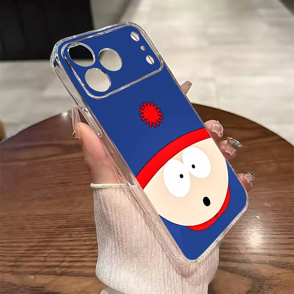 S-South P-Park Cartoon Phone Case For iPhone 17 16 15 14 13 12 11 Mini Pro Max Plus Transparent Cover iPhone14
S-South P-Park Cartoon Phone Case For iPhone 17 16 15 14 13 12 11 Mini Pro Max Plus Transparent Cover iPhone14