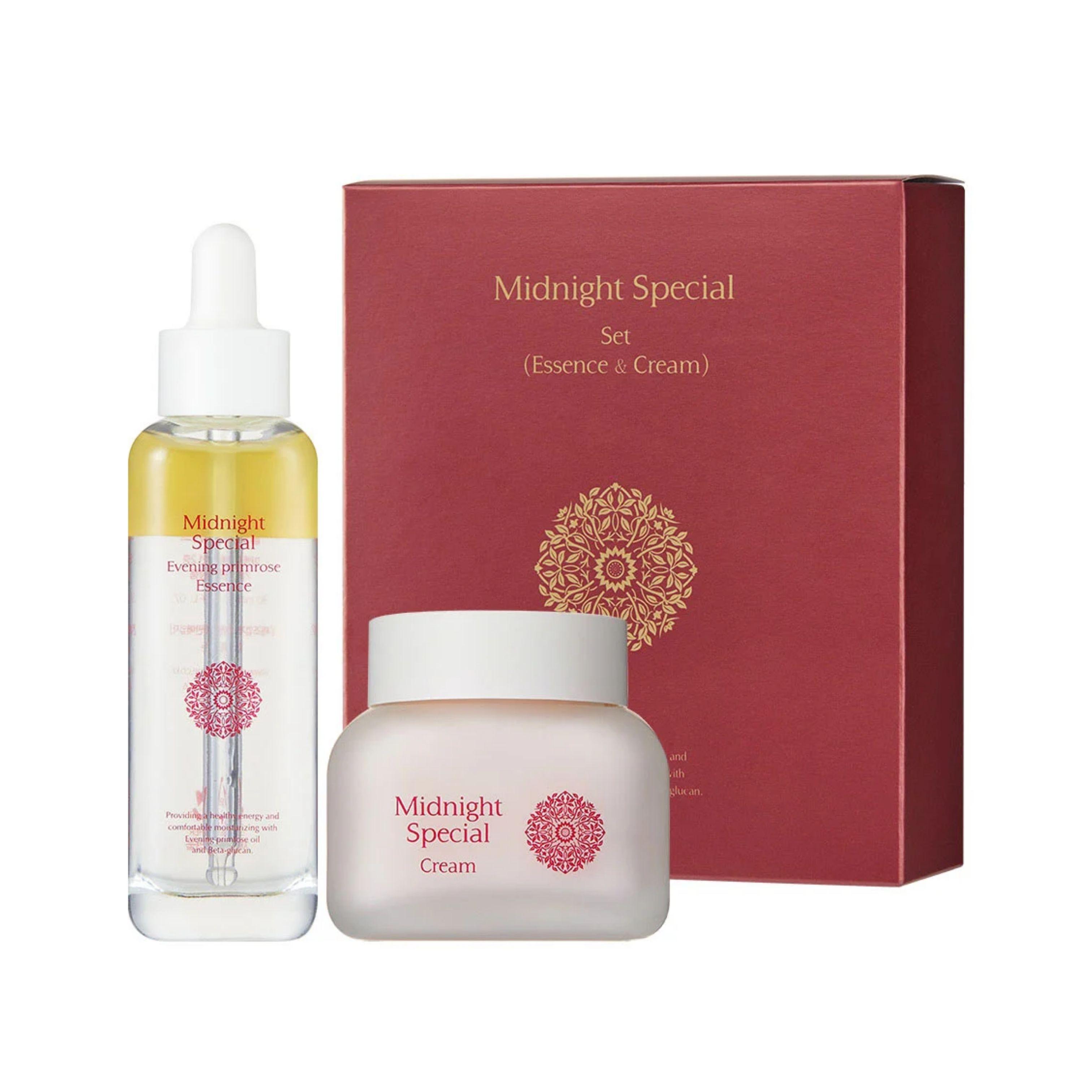 Charmzone Midnight Special Set(Essence 30ml + Cream 50ml)
Charmzone Midnight Special Set(Essence 30ml + Cream 50ml)