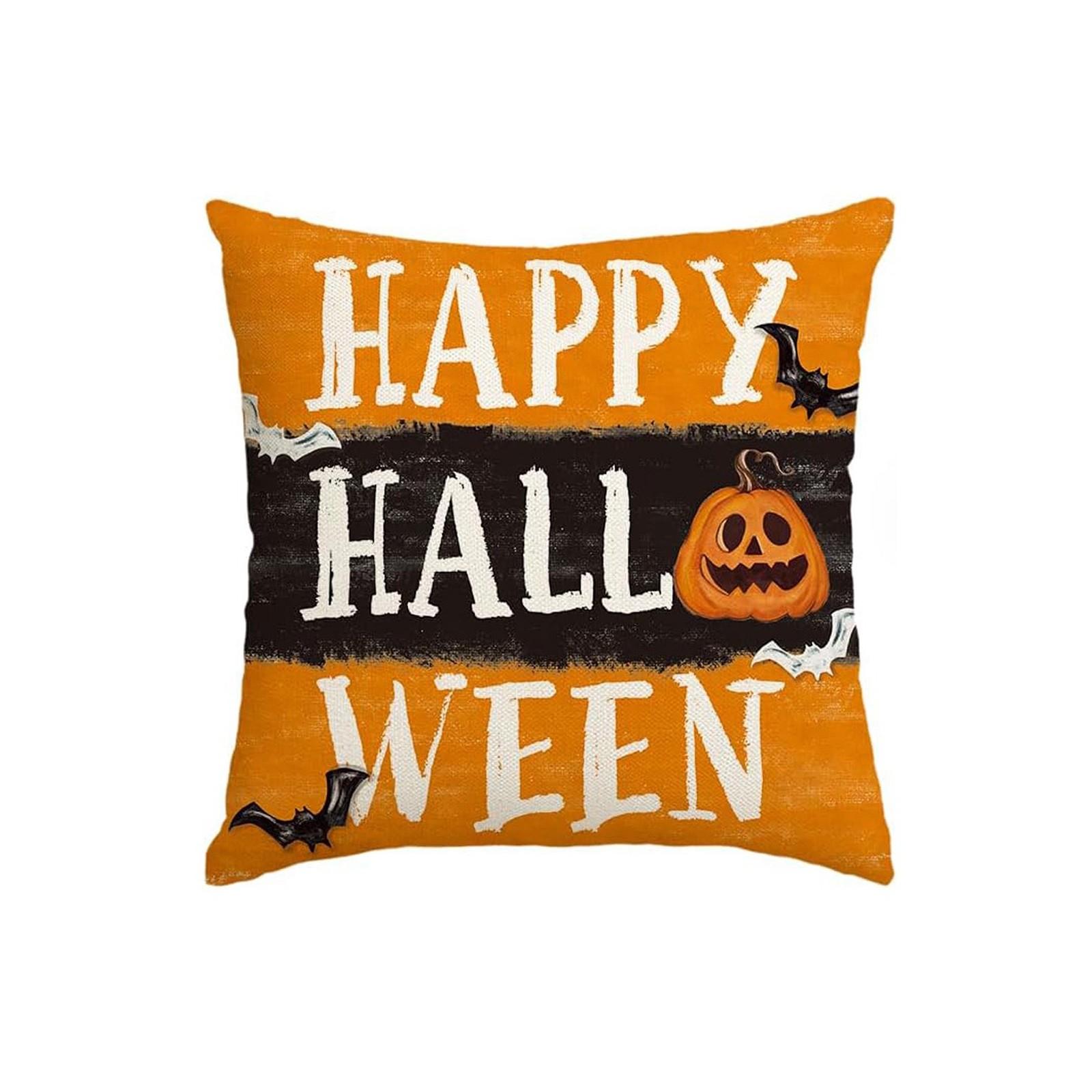 Декоративная льняная наволочка на подушку на Хэллоуин с односторонним принтом (Вставка для подушки не входит в комплект) One Size
Декоративная льняная наволочка на подушку на Хэллоуин с односторонним принтом (Вставка для подушки не входит в комплект) One Size