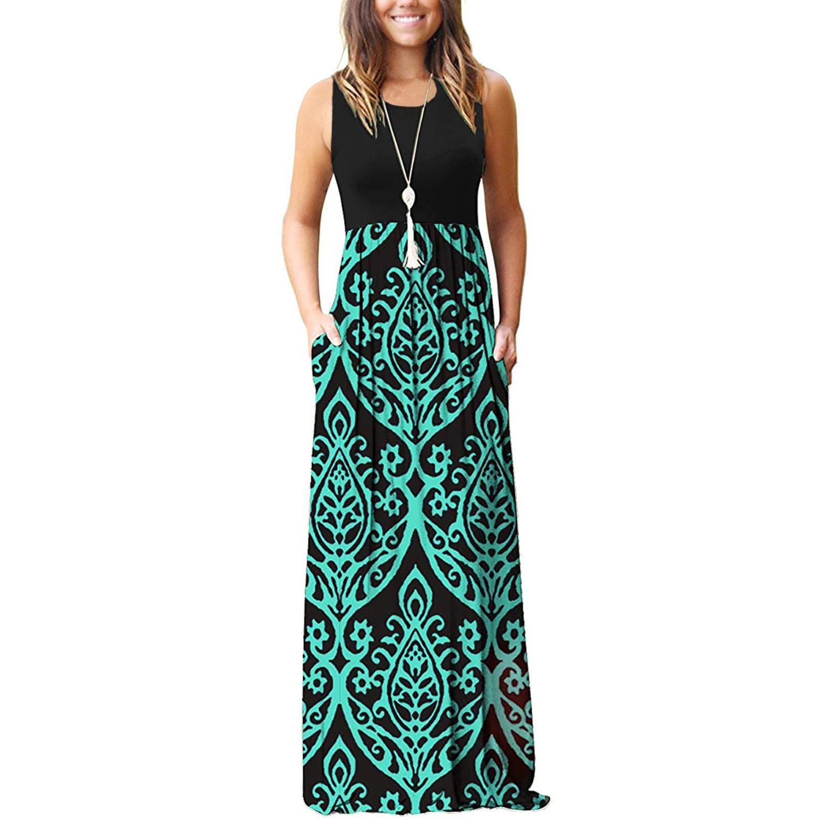 Women Casual Tie Dyed Loose Print Super Long Dress With Pockets Temperament Slim Dress
Women Casual Tie Dyed Loose Print Super Long Dress With Pockets Temperament Slim Dress