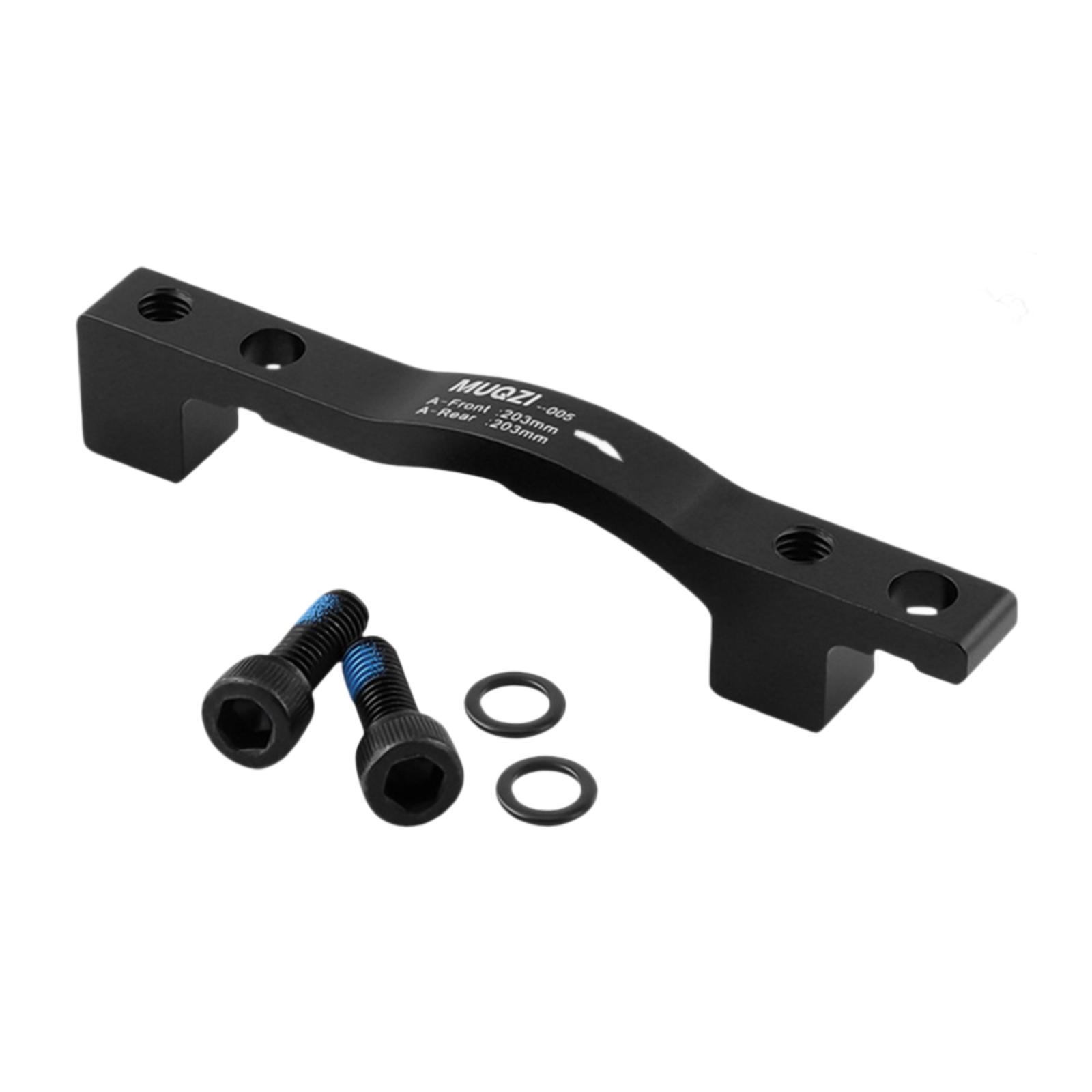 Bicycle Disc Brake Adapter Disc Brake Caliper Mount with Bolts and Washers Bike Disc Brake Holder Front 203mm Rear 203mm чорний
Bicycle Disc Brake Adapter Disc Brake Caliper Mount with Bolts and Washers Bike Disc Brake Holder Front 203mm Rear 203mm чорний