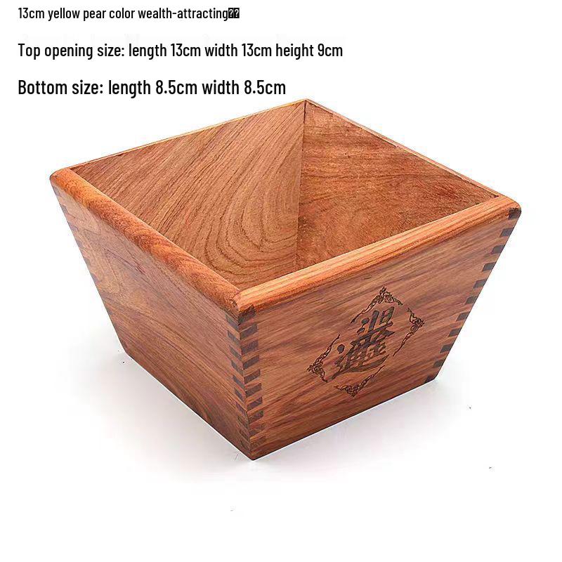 Antique Red Pear Wood Rice Dou Ornament for Living Room Decor
Antique Red Pear Wood Rice Dou Ornament for Living Room Decor