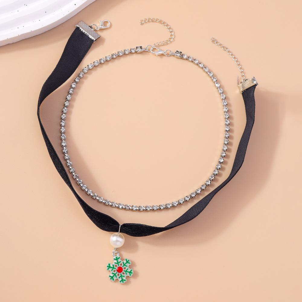 Европейский и американский Санта Клаус Набор бриллиантовых ожерелий для женщин - Рождественские украшения Цепочка на ключицу
Европейский и американский Санта Клаус Набор бриллиантовых ожерелий для женщин - Рождественские украшения Цепочка на ключицу