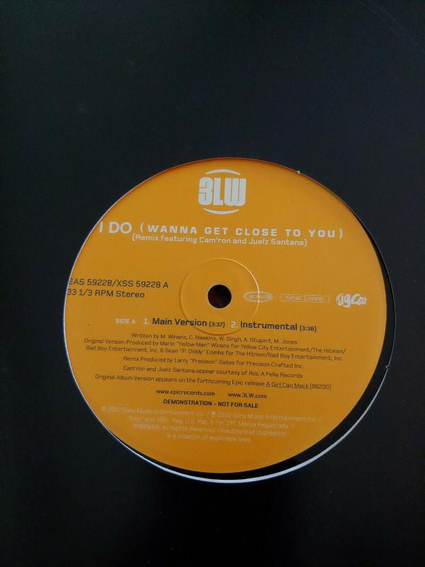 12inch Record 3LW - I Do (Wanna Get Close To You) (Remi EAS59228 Epic 2002 US Rap & Hip-Hop/R&B Used
12inch Record 3LW - I Do (Wanna Get Close To You) (Remi EAS59228 Epic 2002 US Rap & Hip-Hop/R&B Used