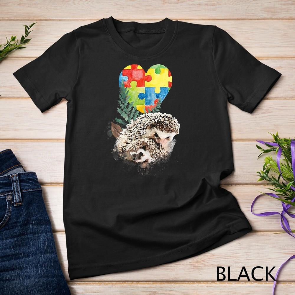 Autism Awareness Mommy Hedgehog with Baby Puzzle Heart Love Unisex T-shirt S
Autism Awareness Mommy Hedgehog with Baby Puzzle Heart Love Unisex T-shirt S