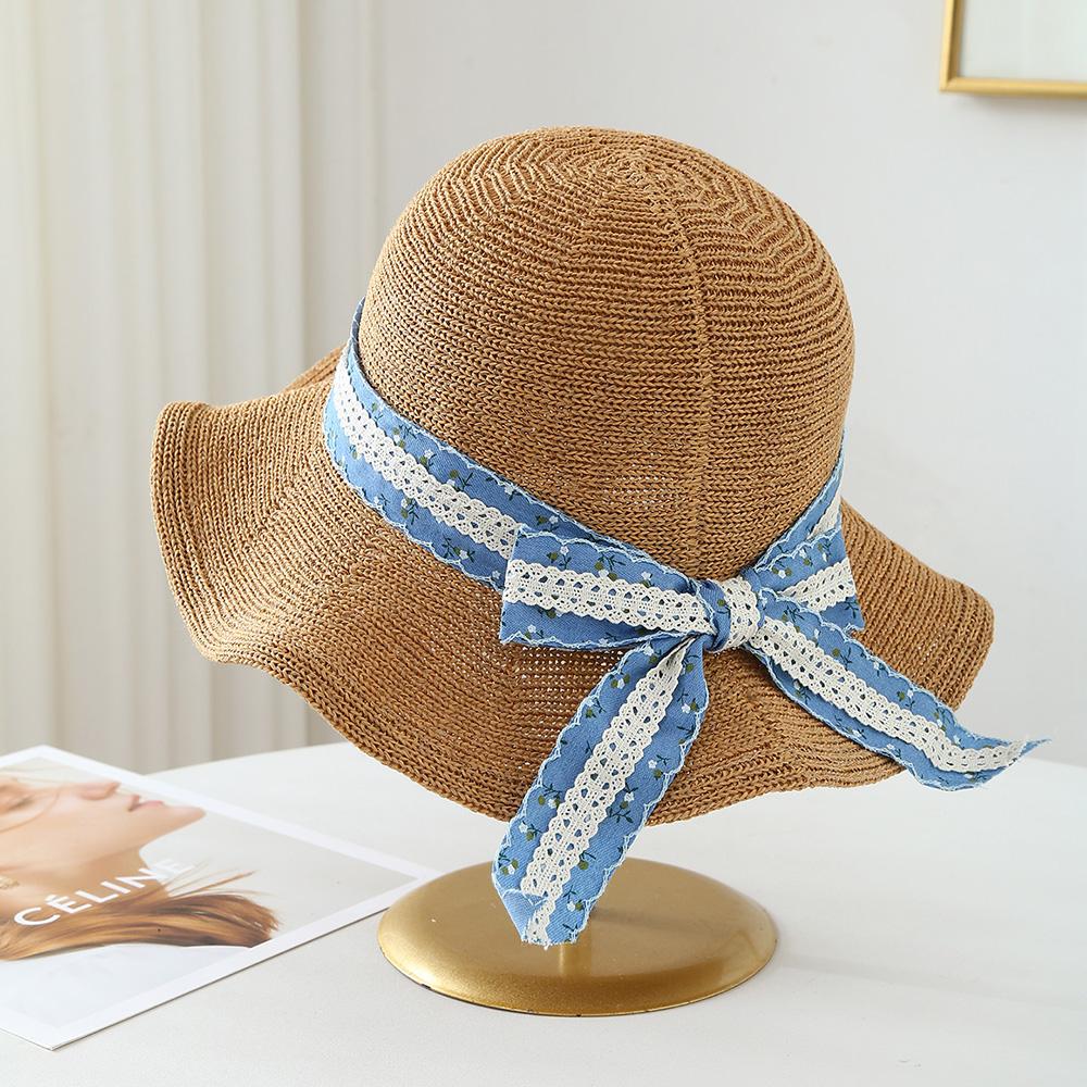 Summer Hats For Women Sun Hat With Floral Bow Wide Brimmed Korean Style Sunshade Bucket Hat Lady Beach Accessories Sunhat хаки
Summer Hats For Women Sun Hat With Floral Bow Wide Brimmed Korean Style Sunshade Bucket Hat Lady Beach Accessories Sunhat хаки