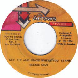 7inch Record BEENIE MAN - Get Up And Know Where You Stand NONE Arrows Records 1994 Jamaica Reggae, Ska & Dub Used
7inch Record BEENIE MAN - Get Up And Know Where You Stand NONE Arrows Records 1994 Jamaica Reggae, Ska & Dub Used