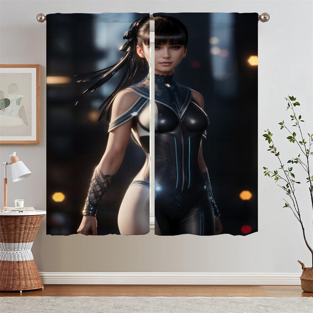 Шторы Stellar Blade для украшения гостиной, подхваты для оконных штор, домашний интерьер, шторы, жалюзи, тюль на кухне, завитки W96xH183cmx2pcs-CL
Шторы Stellar Blade для украшения гостиной, подхваты для оконных штор, домашний интерьер, шторы, жалюзи, тюль на кухне, завитки W96xH183cmx2pcs-CL