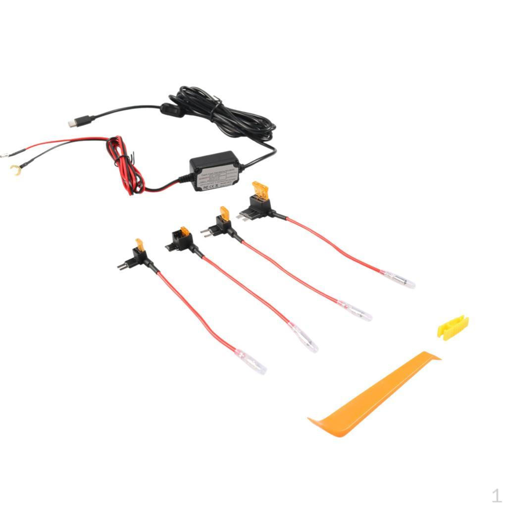 Dash cam Hardwire Kit Dashcam Step Down Cable Set 3A Parking Mode Type C for Pickup Truck Off Road Style C
Dash cam Hardwire Kit Dashcam Step Down Cable Set 3A Parking Mode Type C for Pickup Truck Off Road Style C