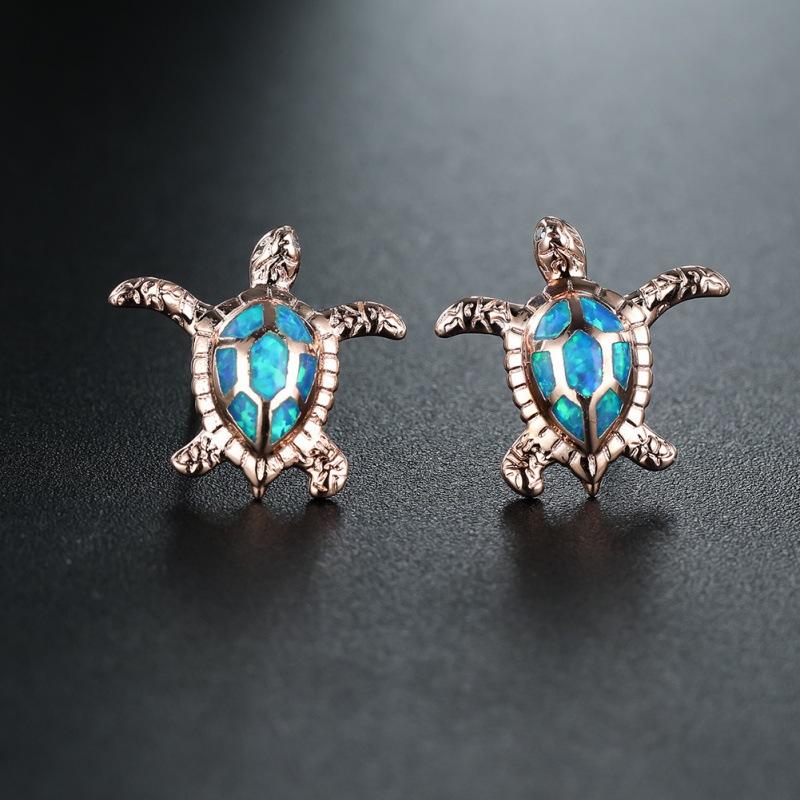 Seafood Animal Opal Turtle Earrings Stylish and Cute Commuter Supply
Seafood Animal Opal Turtle Earrings Stylish and Cute Commuter Supply