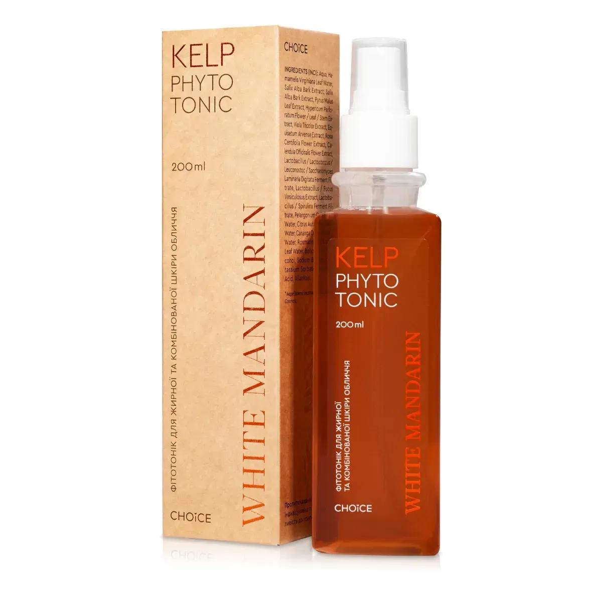 Phytotonic for oily and combination skin Kelp Phyto White Mandarin 200 ml
Phytotonic for oily and combination skin Kelp Phyto White Mandarin 200 ml