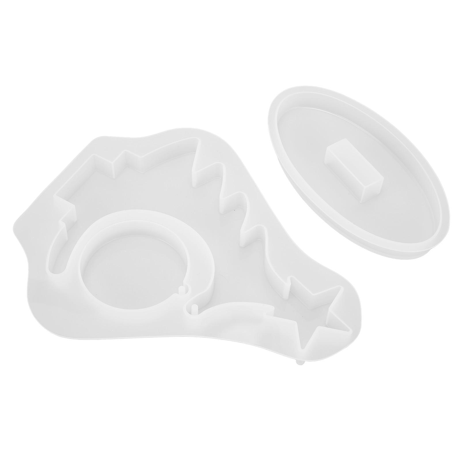 Силиконовая форма для поделок, новогодняя елка, фоторамка, многоразовая, легко моется, рождественская смоляная форма для дома