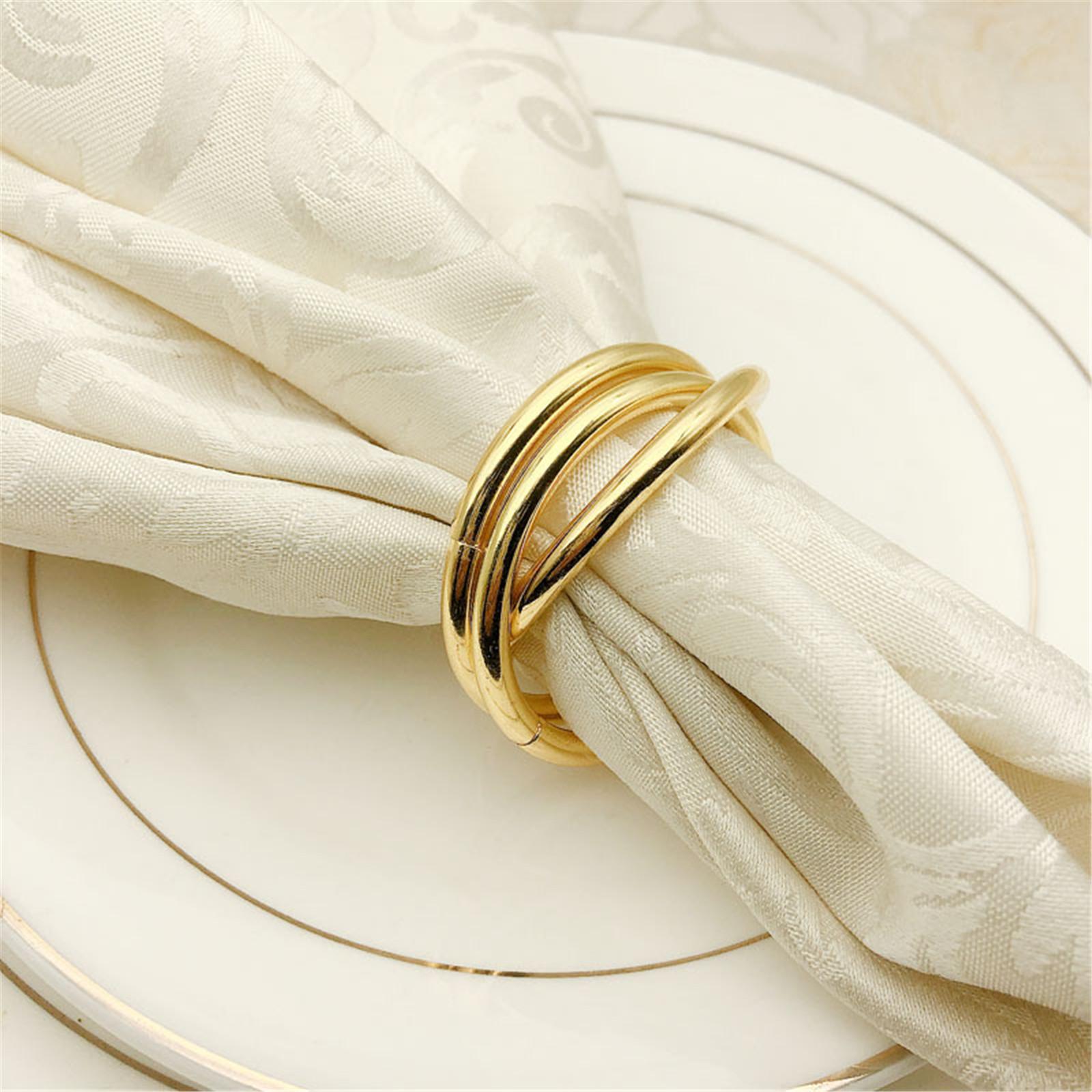 Gold Napkin Ring Hotel Napkin Holder Metal Three-layer Iron Napkin Buckle Christmas Wedding Napkin Circle Dinner Table Decor
Gold Napkin Ring Hotel Napkin Holder Metal Three-layer Iron Napkin Buckle Christmas Wedding Napkin Circle Dinner Table Decor