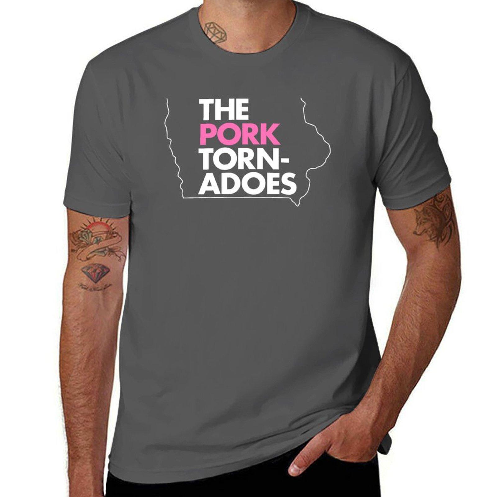Pork Tornadoes I O W A T-Shirt t shirts for man cotton t shirt man cotton printed t shirts for man T-Shirt 4XL
Pork Tornadoes I O W A T-Shirt t shirts for man cotton t shirt man cotton printed t shirts for man T-Shirt 4XL