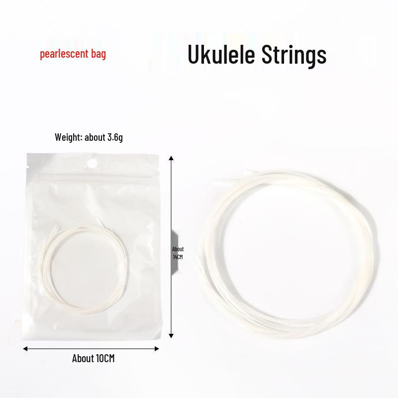 Colored Acoustic Guitar and Ukulele Strings Set - 6 Pieces Folk Strings
Colored Acoustic Guitar and Ukulele Strings Set - 6 Pieces Folk Strings