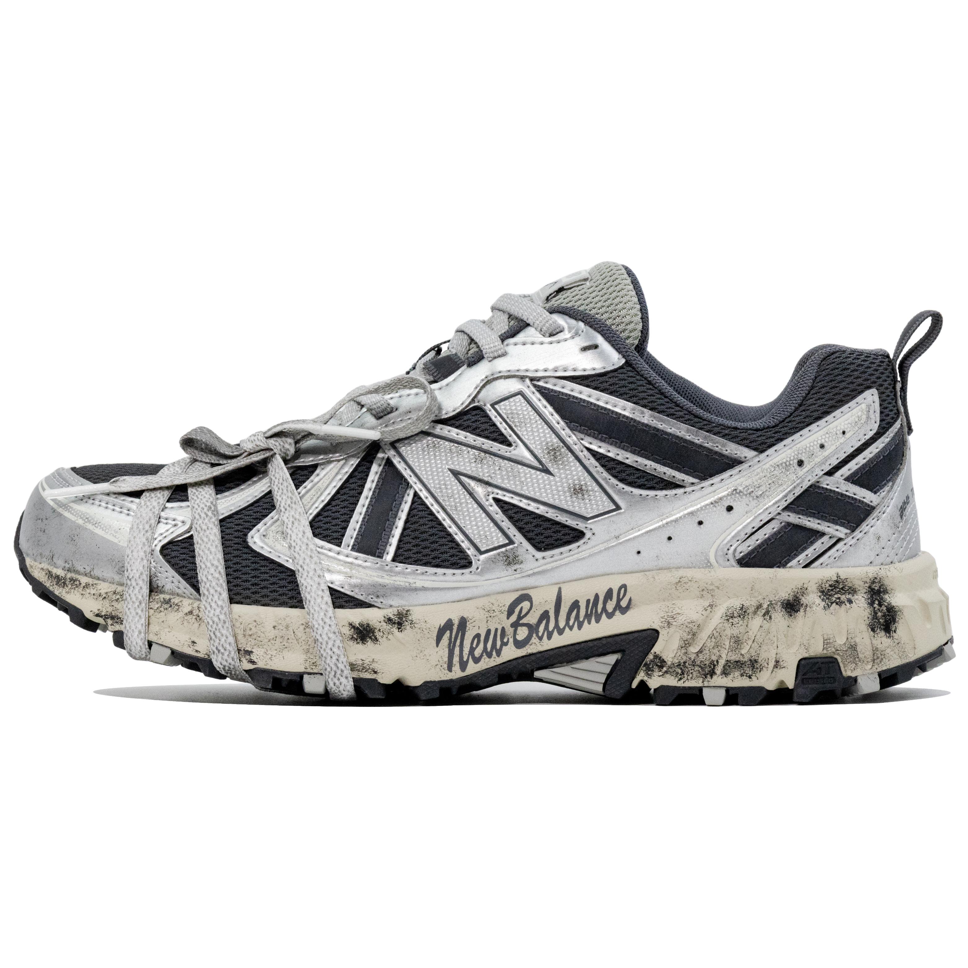 New Balance NB 410 V5 Abrasion Resistant Low top Trail Running City Commuting Running Shoes Unisex Silver Gray MT410KR5(Team1154-) 37.5
New Balance NB 410 V5 Abrasion Resistant Low top Trail Running City Commuting Running Shoes Unisex Silver Gray MT410KR5(Team1154-) 37.5