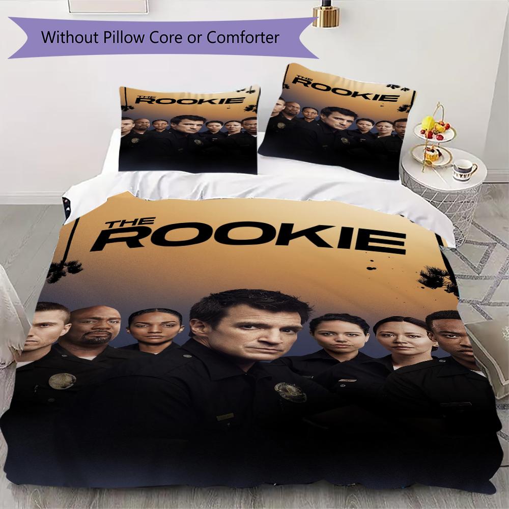 THE ROOKIE Pattern Bedding uilt Set uilt Cover Pillowcase Home Decoration Birthday Gift (1 * duvet cover + 2 * pillowcase without core)93 135x200cm
THE ROOKIE Pattern Bedding uilt Set uilt Cover Pillowcase Home Decoration Birthday Gift (1 * duvet cover + 2 * pillowcase without core)93 135x200cm