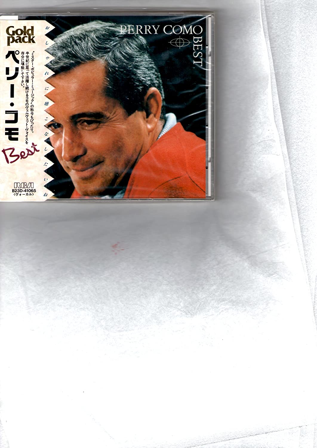 CD PERRY COMO - Perry Como Best B23D41065 Japan Pop Used
CD PERRY COMO - Perry Como Best B23D41065 Japan Pop Used
