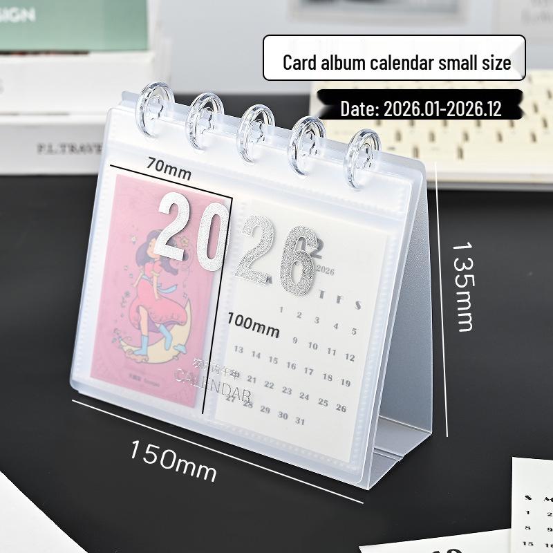 2026 Mini Desktop Calendar & Photo Album: Mushroom Hole Type for Idol Fans & Students 2026
2026 Mini Desktop Calendar & Photo Album: Mushroom Hole Type for Idol Fans & Students 2026