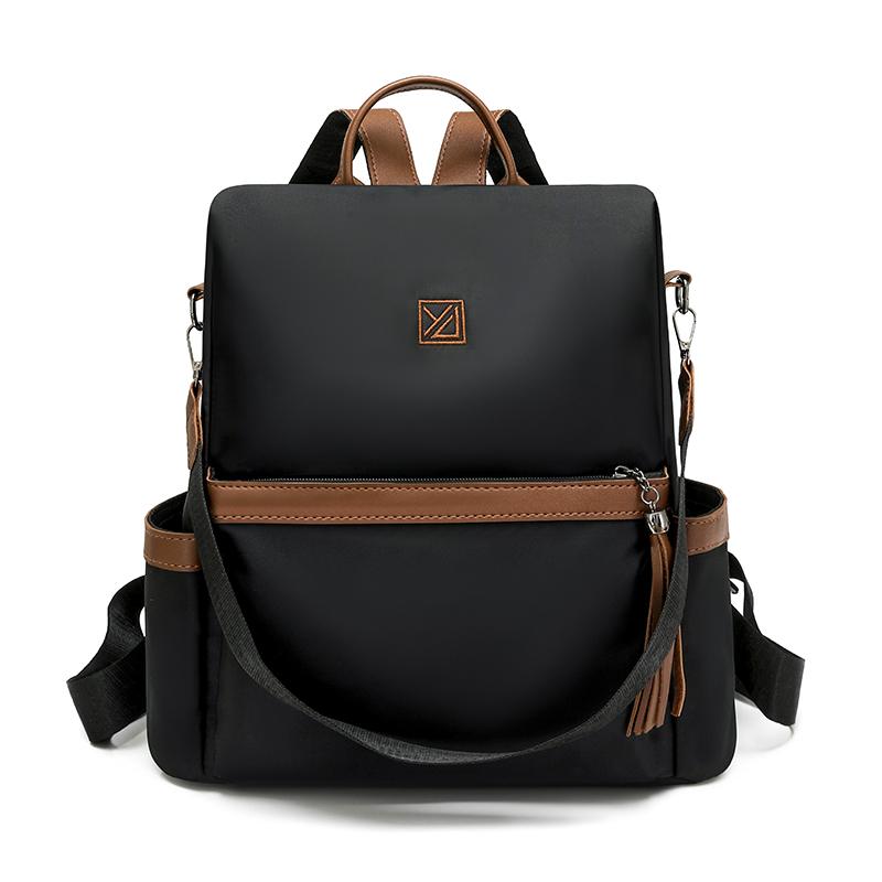 Women s Vintage Contrast Backpack Commuter Backpack Multi-function Shoulder Bag чорний
Women s Vintage Contrast Backpack Commuter Backpack Multi-function Shoulder Bag чорний