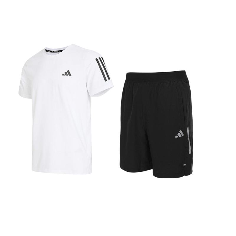 Adidas Logo Print Round Neck Pullover Short Sleeve T-Shirt And Mid Waist Elastic Shorts Casual Sports Set Men sets IK7436+IP4467 S
Adidas Logo Print Round Neck Pullover Short Sleeve T-Shirt And Mid Waist Elastic Shorts Casual Sports Set Men sets IK7436+IP4467 S