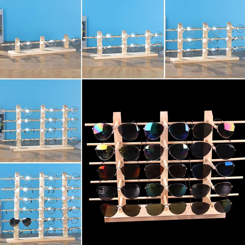 Showcase Solid Wood Stand Sunglass Display Rack Glasses Frame Tray Eyeglasses Organizer Shelf 2-layer
Showcase Solid Wood Stand Sunglass Display Rack Glasses Frame Tray Eyeglasses Organizer Shelf 2-layer