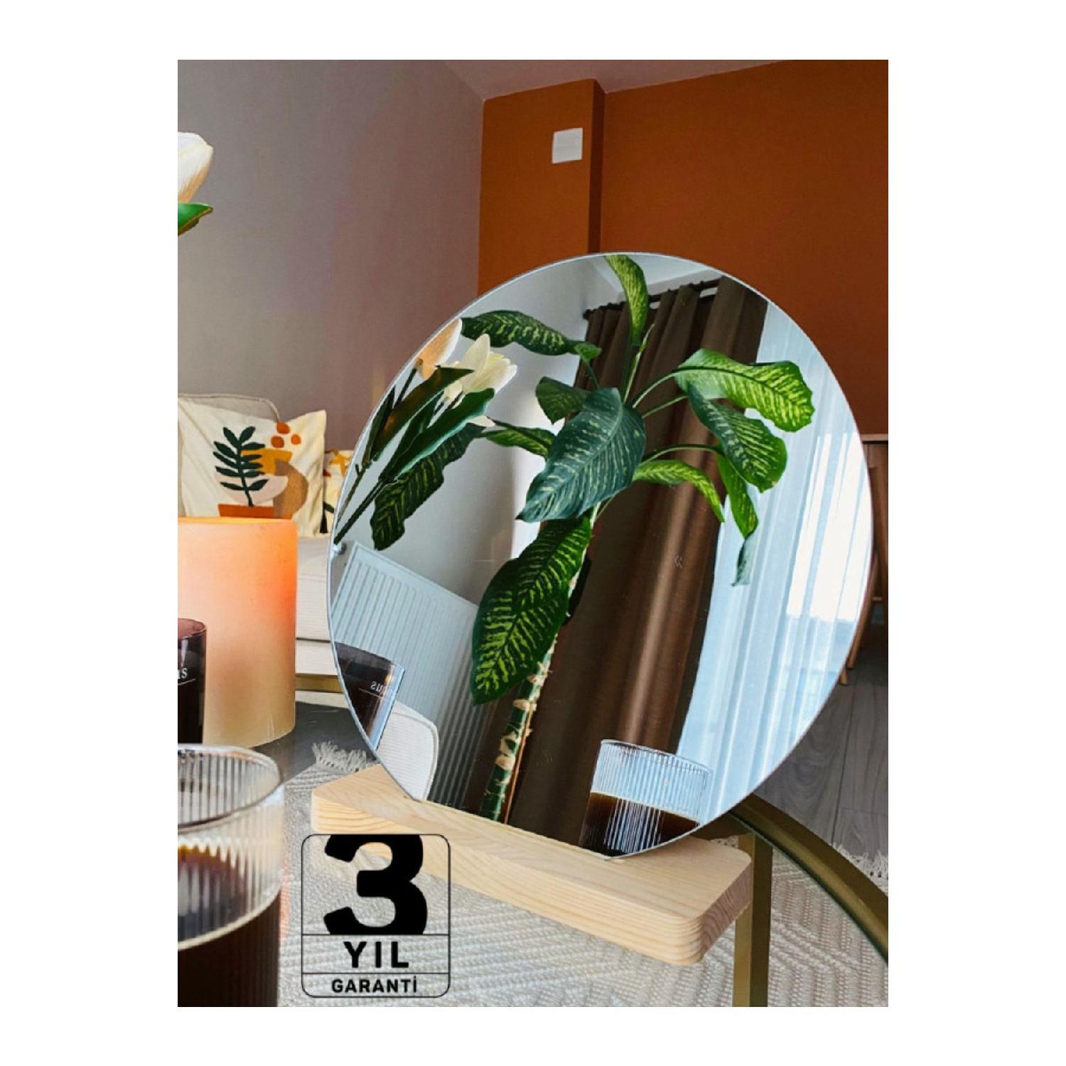 Round Aesthetic Asymmetric Wooden Makeup Mirror Frameless, Decorative Table Living Room, 30 Cm
Round Aesthetic Asymmetric Wooden Makeup Mirror Frameless, Decorative Table Living Room, 30 Cm