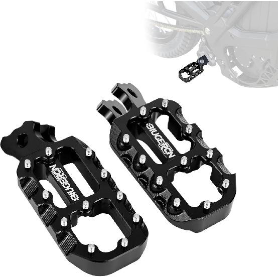 Electric Dirt Bike Foot Pegs,CNC 6063 Aluminum Daily Commuting Dirtbike Footpegs Rest Pedals for Surron Light Bee S/X,Eride Pro S/SS 2.0 3.0/SR-Black
Electric Dirt Bike Foot Pegs,CNC 6063 Aluminum Daily Commuting Dirtbike Footpegs Rest Pedals for Surron Light Bee S/X,Eride Pro S/SS 2.0 3.0/SR-Black