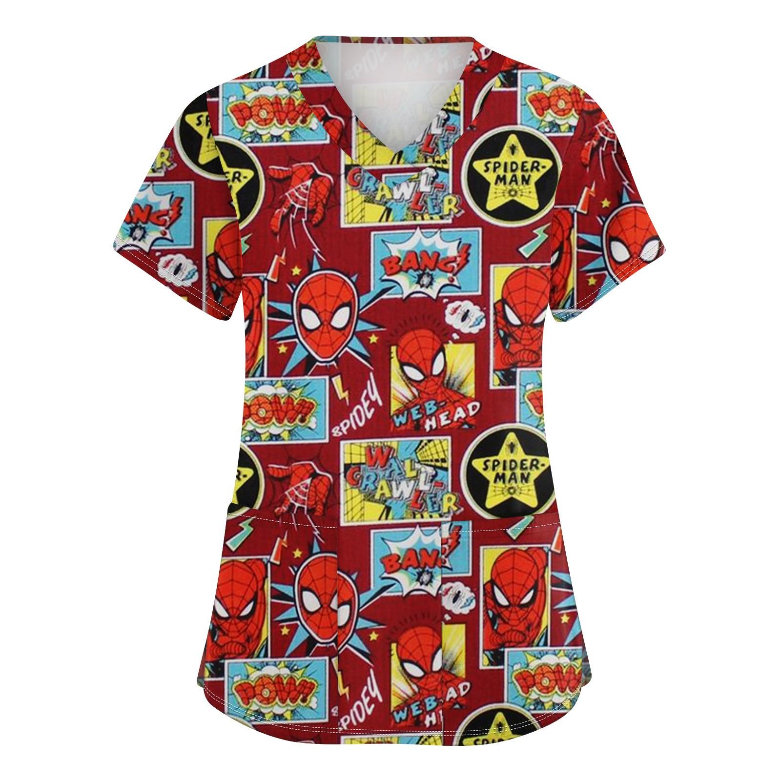 Женская мода с v-образным вырезом, короткими рукавами и карманами, топы с принтом L красный
Женская мода с v-образным вырезом, короткими рукавами и карманами, топы с принтом L красный