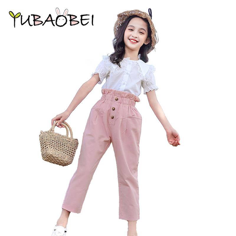 YUBAOBEI Девочки Лето Дети Белая Кружевная футболка + Брюки 2 Шт Комплекты Дети Повседневный Туристический Костюм
YUBAOBEI Девочки Лето Дети Белая Кружевная футболка + Брюки 2 Шт Комплекты Дети Повседневный Туристический Костюм