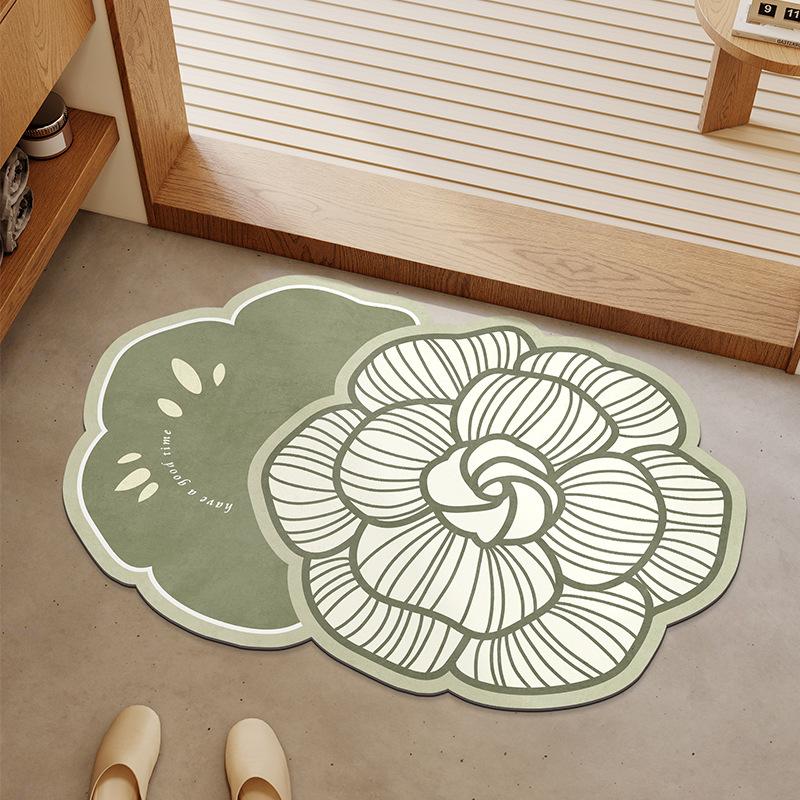 Коврик из диатомовой глины с рисунком, впитывающий, устойчивый к грязи, для ванной комнаты, впитывающий коврик для ног 40 * 60Cm
Коврик из диатомовой глины с рисунком, впитывающий, устойчивый к грязи, для ванной комнаты, впитывающий коврик для ног 40 * 60Cm