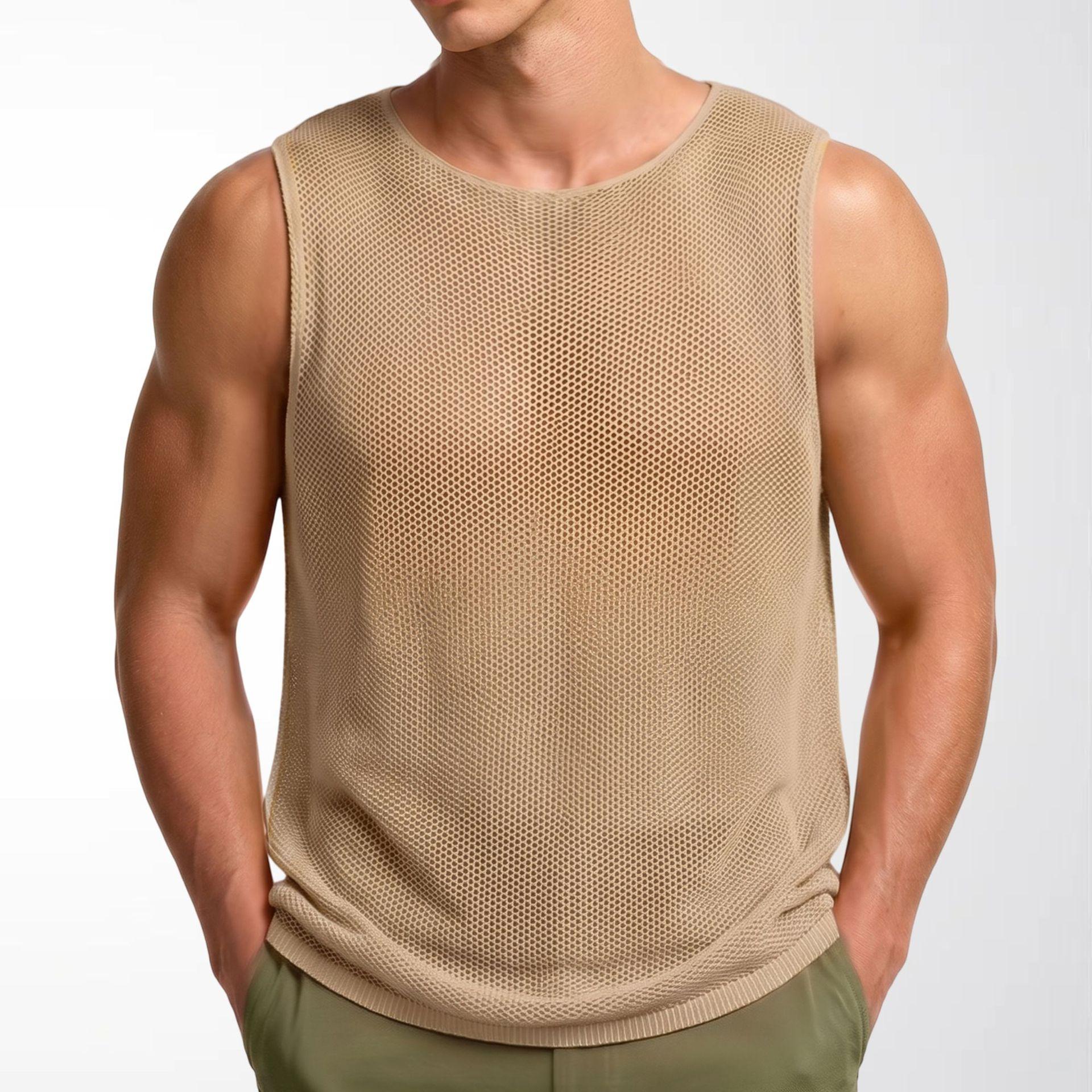 Men s Sleeveless Tank Tops Knitted Hollow Out Crochet T-Shirts Muscle Summer Vacation Beach Shirts Casual Athletic Muscle Pullover Vest Top for Male 3XL
Men s Sleeveless Tank Tops Knitted Hollow Out Crochet T-Shirts Muscle Summer Vacation Beach Shirts Casual Athletic Muscle Pullover Vest Top for Male 3XL